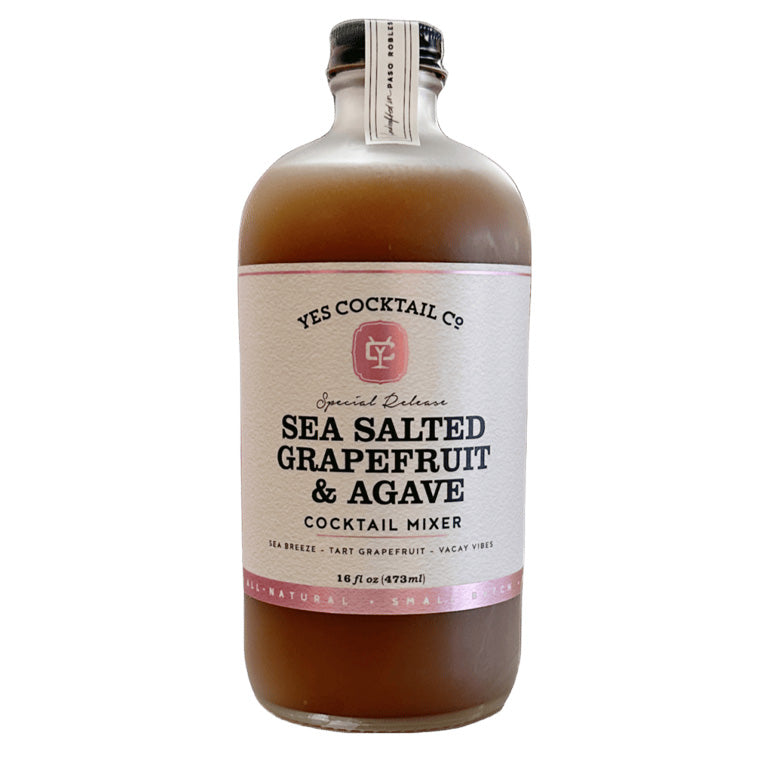 Yes Cocktail Company Cocktail Mixer - Sea Salted Grapefruit &amp; Agave