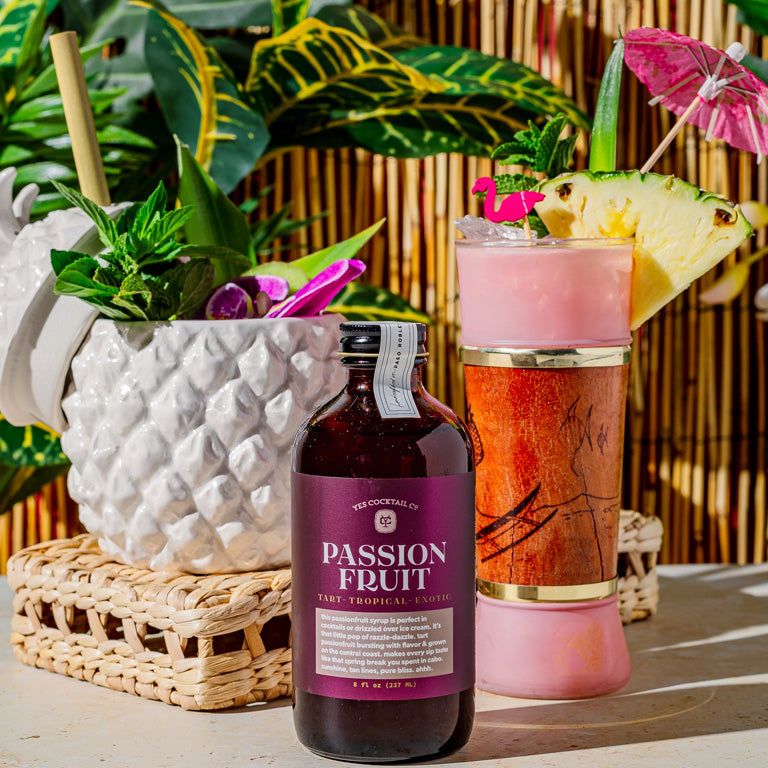 Yes Cocktail Company Cocktail Syrup - Passion Fruit