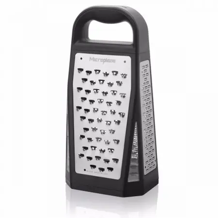 Microplane Elite Four Sided Five Blade Box Grater