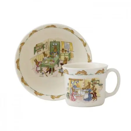 Bunnykins by Royal Doulton 2 Piece Infant Set