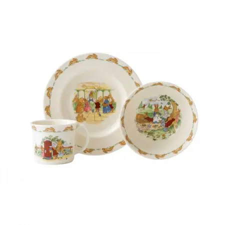 Bunnykins by Royal Doulton 3 Piece Childrens Set