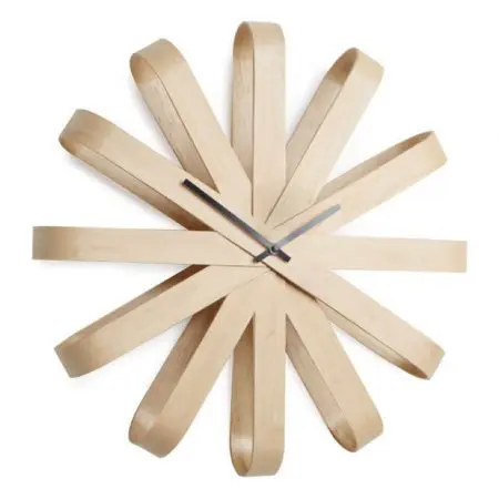 Umbra Ribbonwood Clock