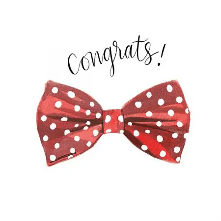 Niki Kingsmill Greeting Card - Con Grats