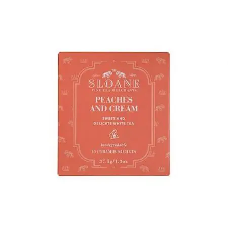 Sloane Fine Tea Sachets - Peaches and Cream