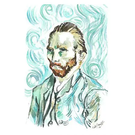 Niki Kingsmill Greeting Card - Van Gogh