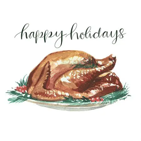 Niki Kingsmill Greeting Card - Happy Holidays