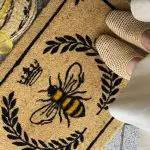 Doormat - Bee in Crest - Image 2