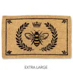Doormat - Bee in Crest