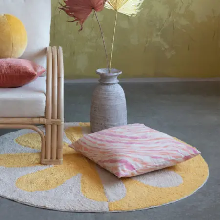 Bloomingville Marble Printed Pillow