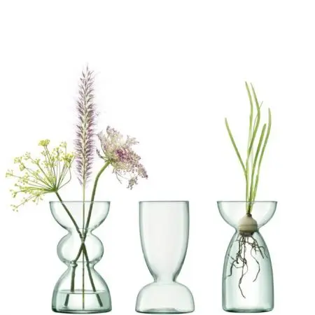 LSA International Canopy Trio Vase Set