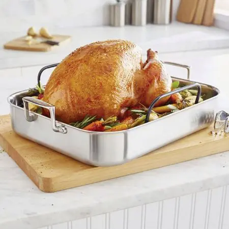 ZWILLING Plus Stainless Steel Roasting Pan with rack