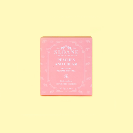 Sloane Fine Tea Sachets - Peaches and Cream
