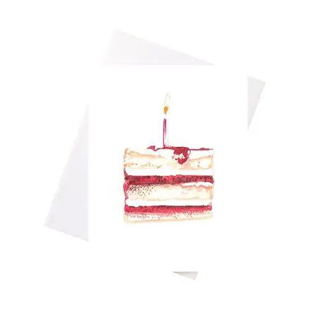 Niki Kingsmill Greeting Card - Birthday Cake