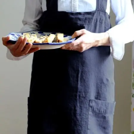 Linen Way Seville Apron - Navy