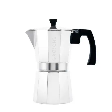 Grosche Milano Stovetop Espresso Maker - Chrome
