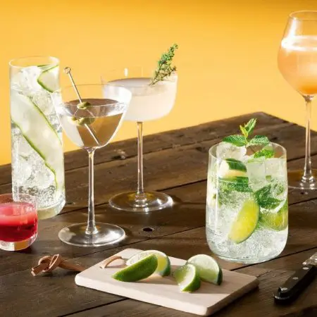 LSA Borough Martini Glass - Set of 4