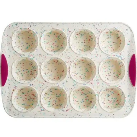 Trudeau Confetti Muffin Pan - Medium