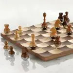 Umbra Wobble Chess Set - Image 2