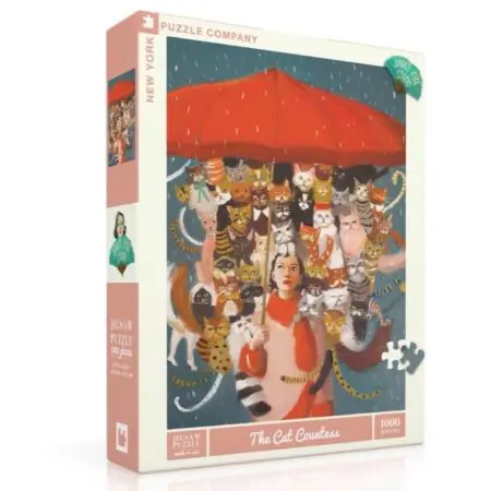 New York Puzzle Company - JANET HILL | Cat Countess