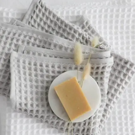 Pokoloko Hand Towel - Stonewashed Waffle