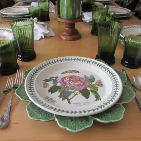 Botanic Garden 20 piece Dinnerware Set