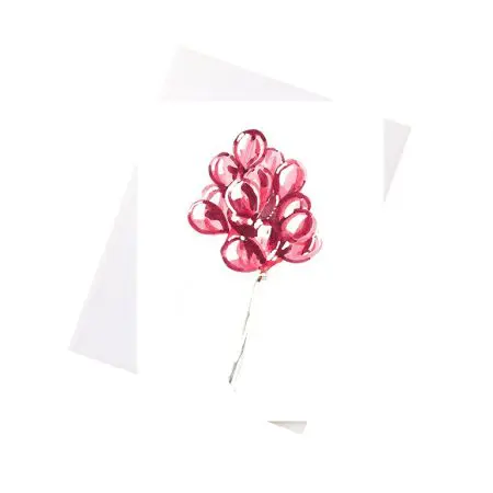 Niki KIngsmill Greeting Card - Baby Balloons