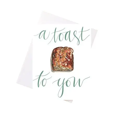 Niki Kingsmill Greeting Card - A Toast to You