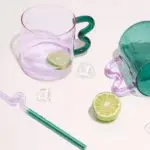 Ivore Group Colourful Ear Glass Mug