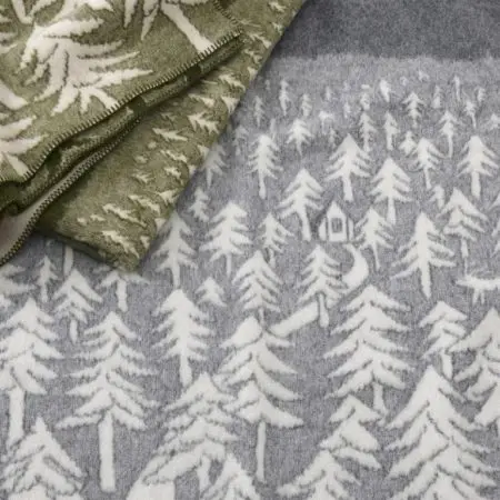 Klippan Blanket - House in the Forest