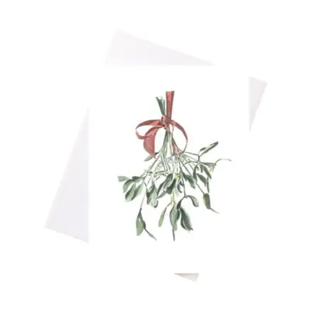 Niki Kingmill Greeting Card - Mistletoe