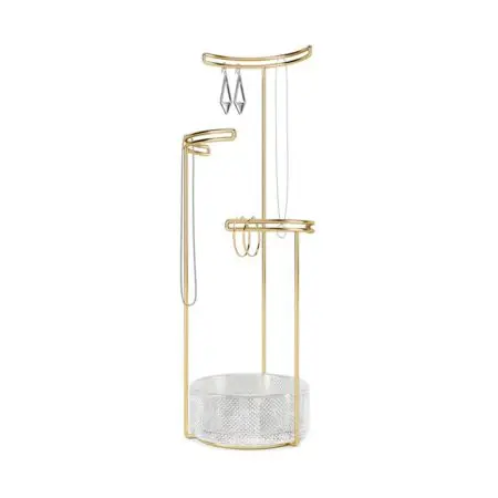Umbra Jewelry Stand - Tesora - Brass