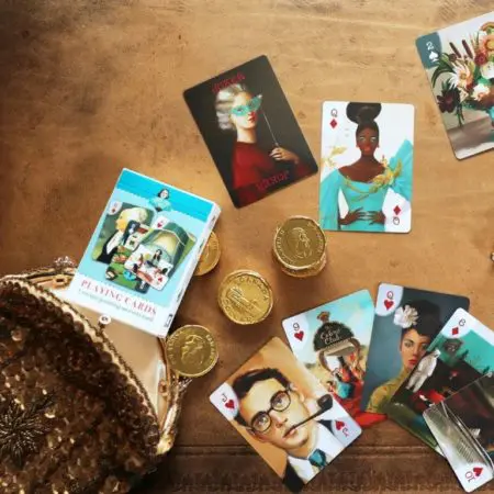 New York Puzzle Company Playing Cards - Janet Hill