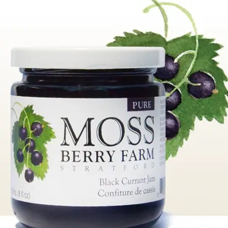 Moss Berry Farms Black Currant Jam