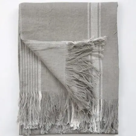 Linen Way Throw - Largo