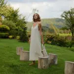 Pokoloko Crinkle Strappy Dress