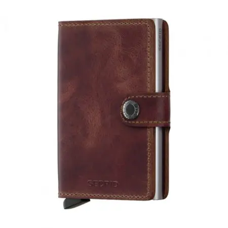 Secrid Mini Wallet - Vintage - Brown