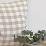 Linen Way Pillow Cover - Tuile