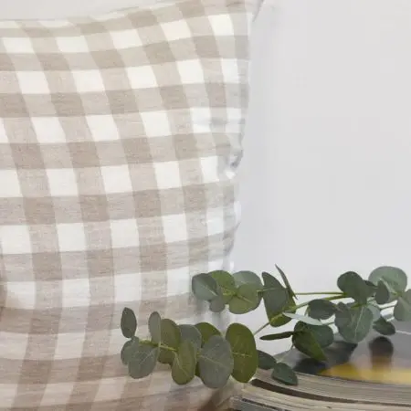 Linen Way Pillow Cover - Tuile