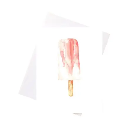 Niki Kingsmill Greeting Card - Popsicle