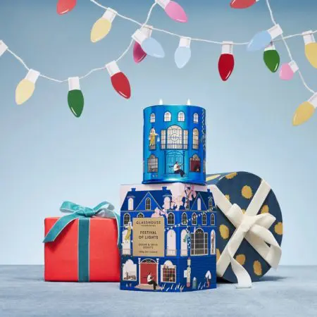 Glasshouse Fragrances Candle 380g - Festival of Lights