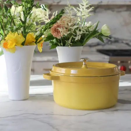 Staub 5.5Qt Cocotte - Citron