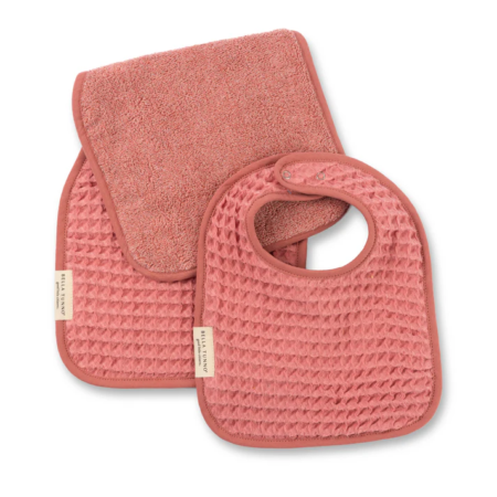 Bella Tunno Baby Bib & Burp Cloth Set - Watermelon