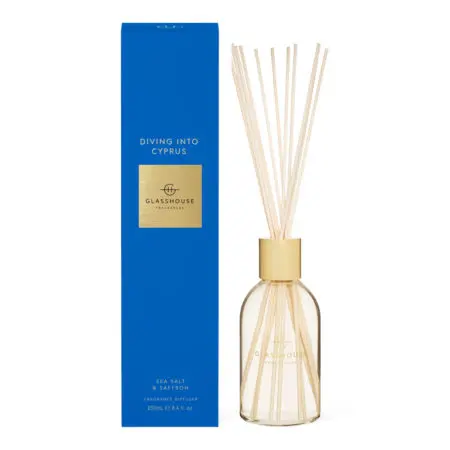 Glasshouse Fragrances Diffuser - Diving in Cyprus