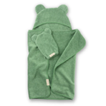 Bella Tunno Hooded Towel & Wash Mitt - Sea Foam