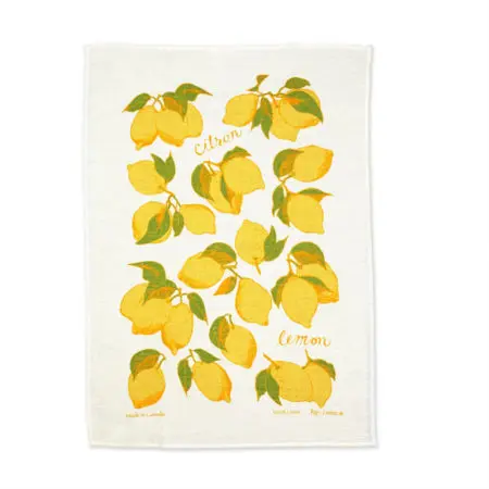 Rain Goose Tea Towel Lemons