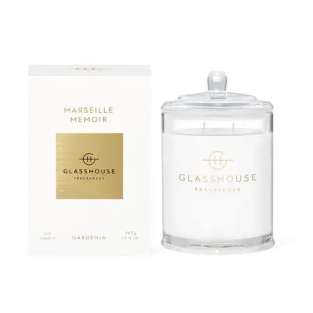 Glasshouse Fragrances Candle 380g - Marsaille Memoir