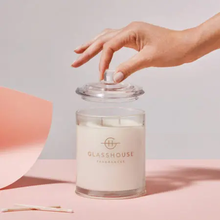 Glasshouse Fragrances Candle 380g - Music City Magic