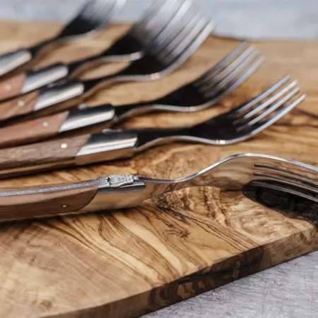 Laguiole Du Monde Rosewood Forks - Set of 6