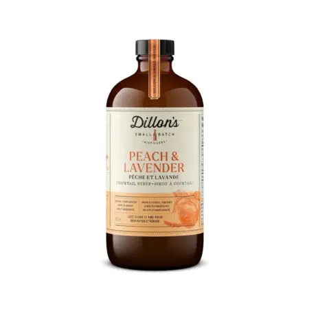 Dillon's Small Batch Distillers Cocktail Syrup - Peach & Lavender