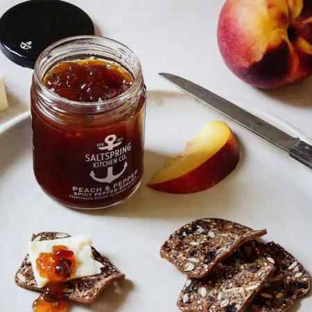 SaltSpring Kitchen Spread - Peach & Pepper Spicy